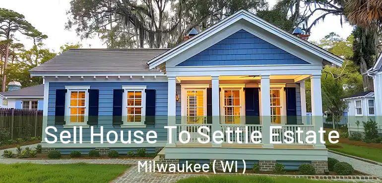  Sell House To Settle Estate Milwaukee ( WI )