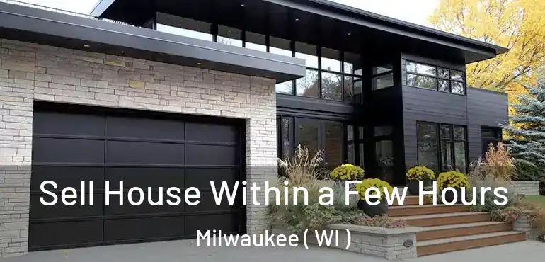 Sell House Within a Few Hours Milwaukee ( WI )