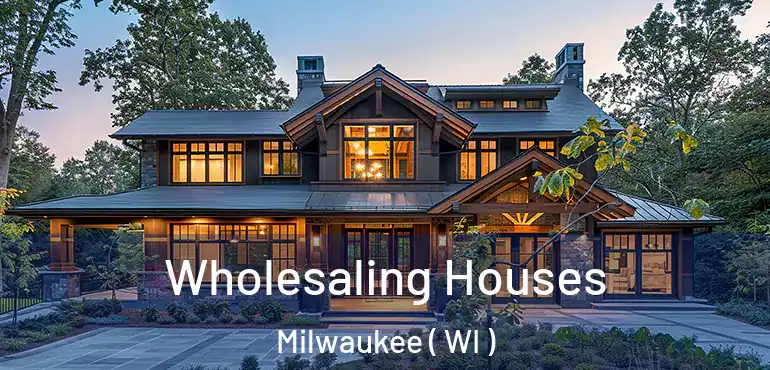  Wholesaling Houses Milwaukee ( WI )